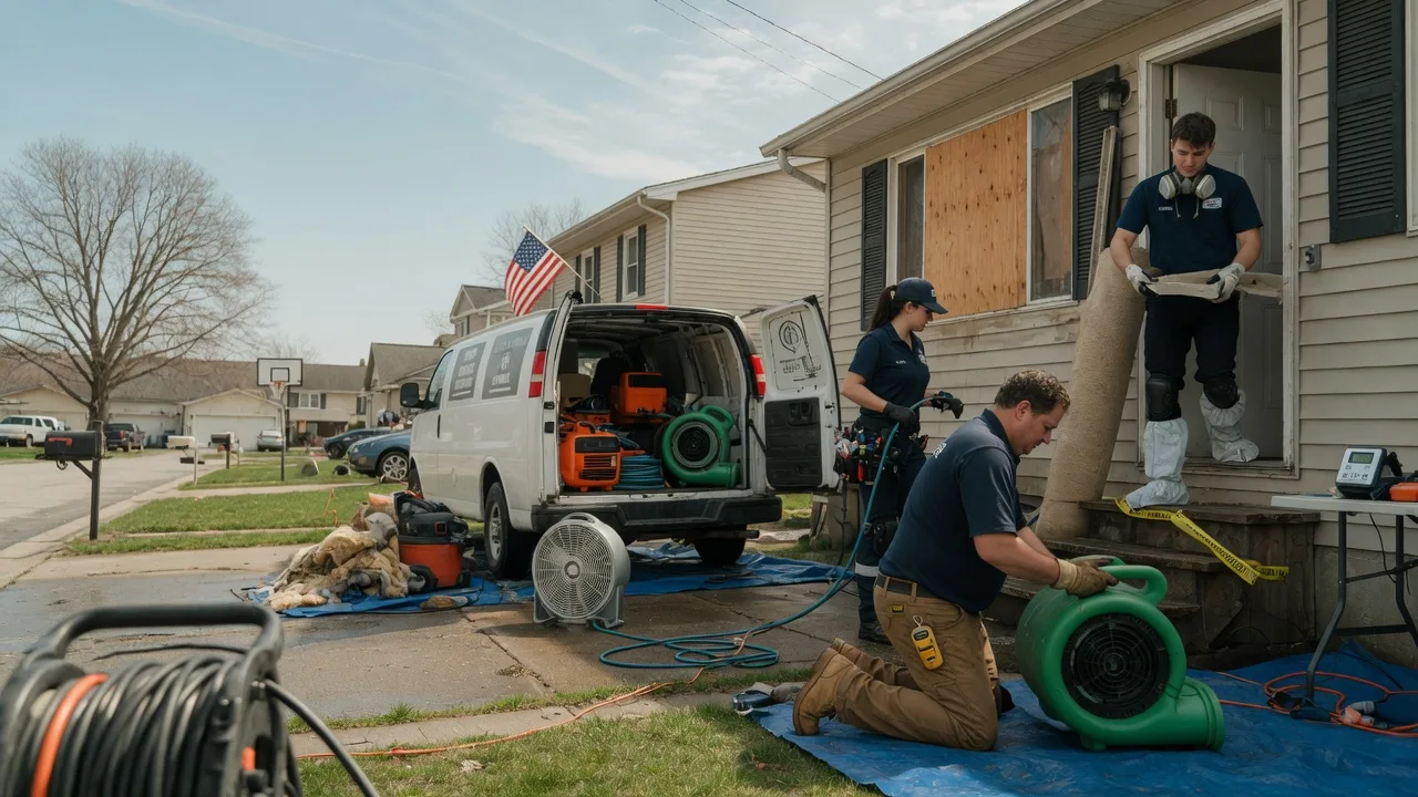 Water Damage Restoration in Burgess, VA near me